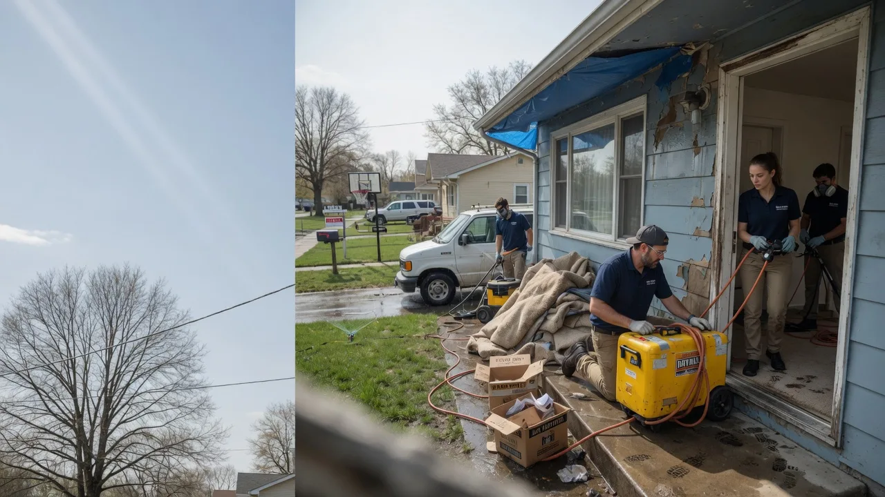 Basement Flood Cleanup in Allen, OK near me